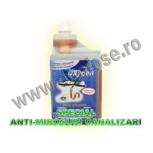 Activator special anti-mirosuri pentru canalizari Oxygen 1L