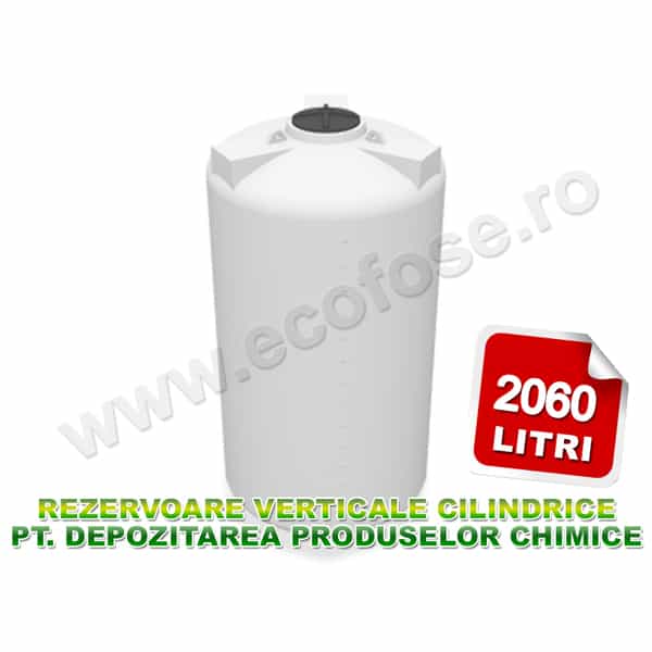 Rezervor stocare produse chimice 2000 litri Stok 2000 E