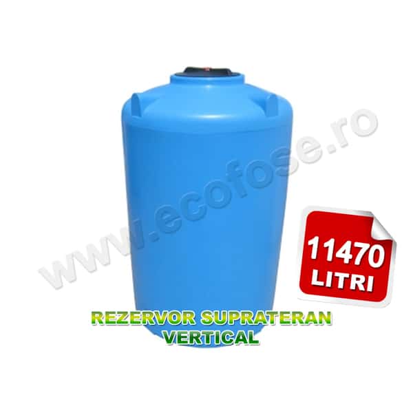 Rezervor suprateran 12000 litri, Vertical 12000