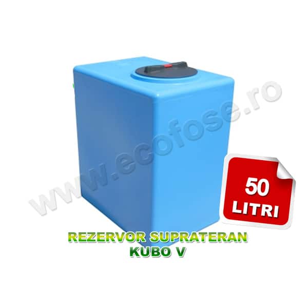 Rezervor apa suprateran 50 litri, Kubo 50 V
