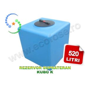 Rezervor apa suprateran 500 litri, Kubo 500 K
