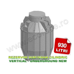 Rezervor vertical subteran 1000 litri Underground New 1000